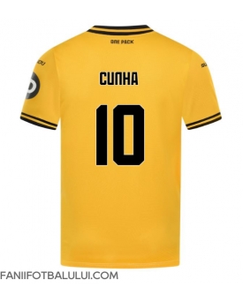 Wolves Matheus Cunha #10 Tricou Fotbal Replică 2024-25 Barbati Acasa